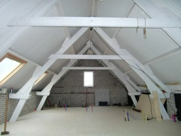Verbouwing woonhuis te Empel: de nieuwe kapconstructie